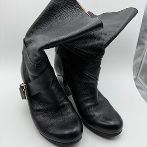 CHLOE MID CALV BOOTS SIZE 40.5